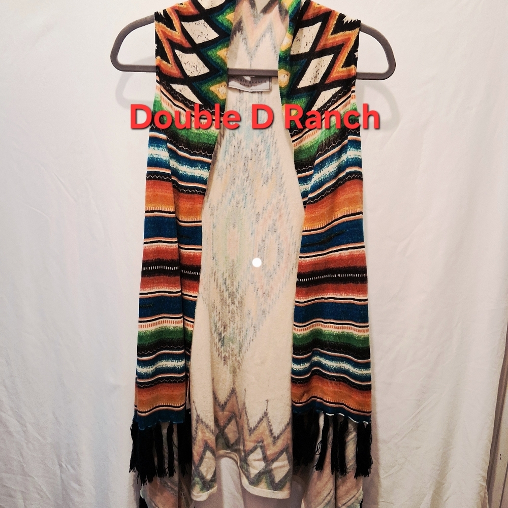 Double D Ranch Serape Duster - image 1